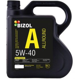 Автомобильное моторное масло Bizol Allround 5W-40 B85016 4л