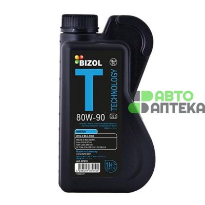 Масло трансмиссионное BIZOL Technology Gear Oil 80W-90 GL-5 B87010 1л