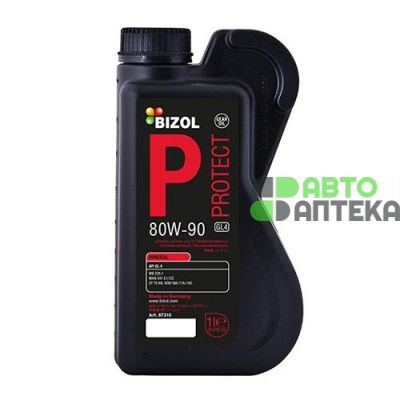 Масло трансмиссионное BIZOL Protect Gear Oil 80W-90 GL-4 B87310 1л