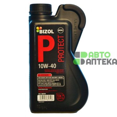 Автомобильное моторное масло Bizol Diesel Protect 10W-40 B85310 1л