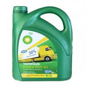 Автомобільне моторне масло BP Vanelius Multi A 10W-40 5л