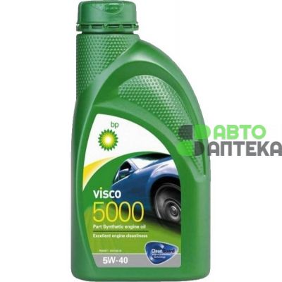 Автомобильное моторное масло BP Visco 5000 5W-40 1л