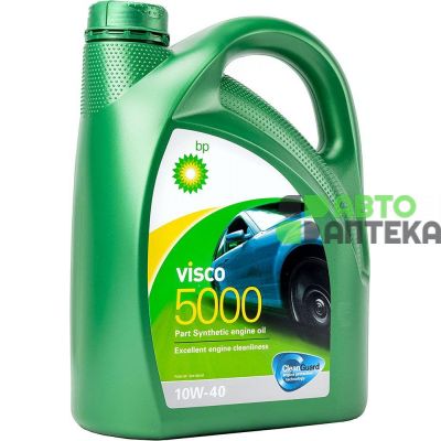 Автомобильное моторное масло BP Visco 5000 10W-40 4л