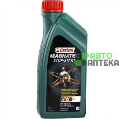 Автомобільне моторне масло Castrol Magnatec Stop-Start 0W-30 D 1л