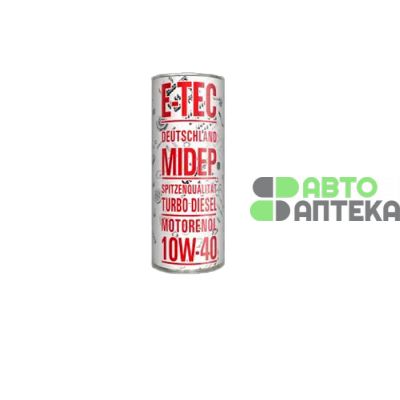 Автомобильное моторное масло E-TEC ATD 10W40 1л 5333