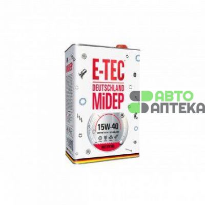 Автомобільне моторне масло E-TEC SSM 15W-40 1л 5343