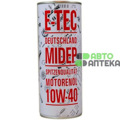 Автомобильное моторное масло E-TEC ASM 10W-40 1л 5331