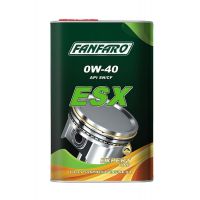 Автомобильное моторное масло Fanfaro ESX 0W-40 1л FF6711-1ME