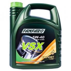 Автомобільне моторне масло Fanfaro VSX 5W-40 4л