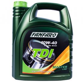 Автомобильное моторное масло Fanfaro TDI 10W-40 5л
