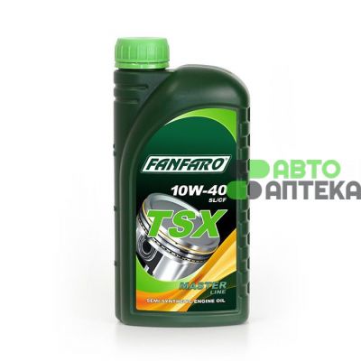 Автомобильное моторное масло Fanfaro TSX 10W-40 SL/CF 1л
