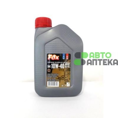 Автомобильное моторное масло FOX 10W-40 1л