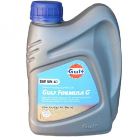 Автомобильное моторное масло GULF FORMULA G 5W-40 1л