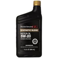 Автомобильное моторное масло HONDA Synthetic Blend 5w-20 0,9л