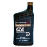 Автомобильное моторное масло HONDA Synthetic Blend 5W-30 0,9л