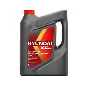 Автомобільна моторна олива Hyundai Gasoline Ultra Protection 5W-40 6л 1061126