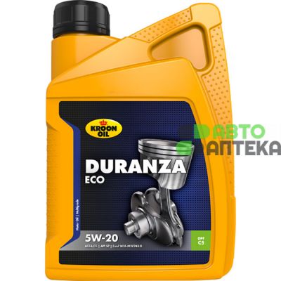 Автомобильное моторное масло KROON OIL DURANZA ECO 5W-20 1л KL 35172