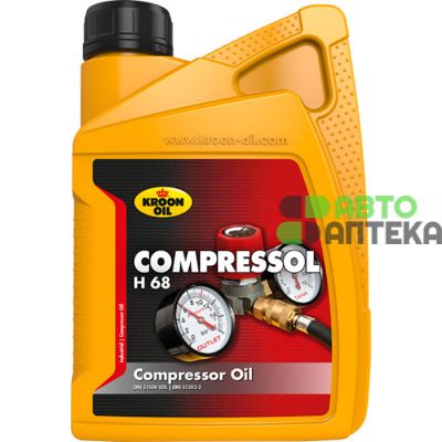 Масло компрессорное KROON OIL Compressol H68 1л
