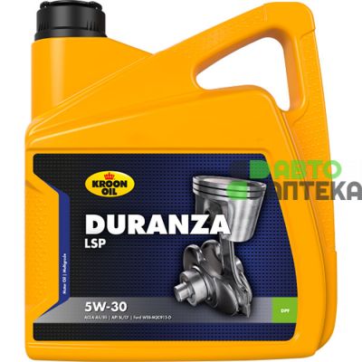 Автомобільна моторна олива KROON OIL DURANZA LSP 5W-30 4л