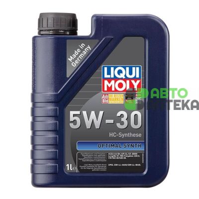 Автомобильное моторное масло Liqui Moly Optimal HT Synth 5W-30 2344 1л