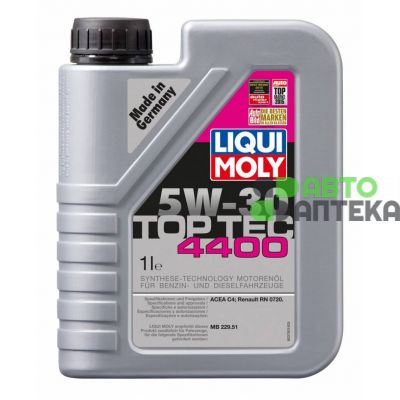 Автомобильное моторное масло Liqui Moly Top Tec 4400 5W-30 2319 1л