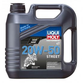 Масло моторное Liqui Moly MOTORBIKE 4T 20W-50 STREET(RACING 4T 20W-50) 4л (1696)