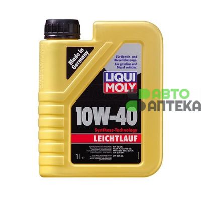 Автомобильное моторное масло Liqui Moly Leichtlauf 10W-40 1317 1л