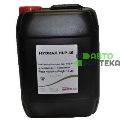 Индустриальное гидравлическое масло Lotos HYDRAX HLP46 20л