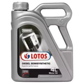 Автомобильное моторное масло Lotos DIESEL SEMISYNTHETIC CF 10W-40 4л