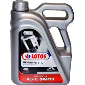 Автомобільне моторне масло Lotos SEMISYNTETIC 10W-40 5л
