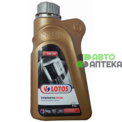 Автомобильное моторное масло Lotos SYNTETIC PLUS 5W-40 1л