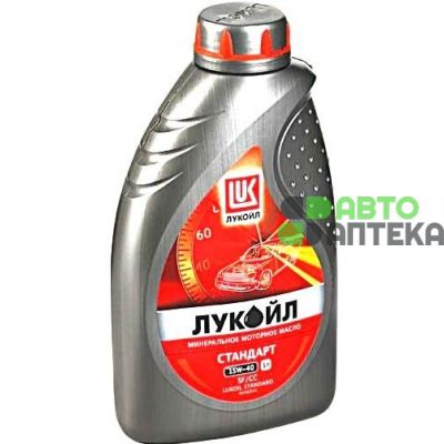 Автомобильное моторное масло ЛУКОЙЛ СТАНДАРТ 15W-40 1л