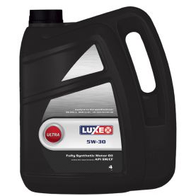 Автомобильное моторное масло LUXЕ Ultra 5W-30 4л 10
