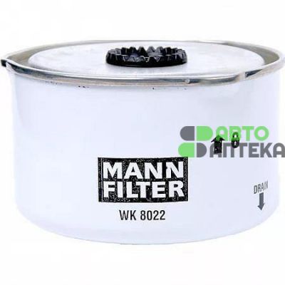 Топливный фильтр MANN FILTER WK8022X