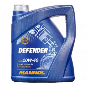 Автомобильное моторное масло MANNOL DEFENDER 10w-40 4л MN7507-4