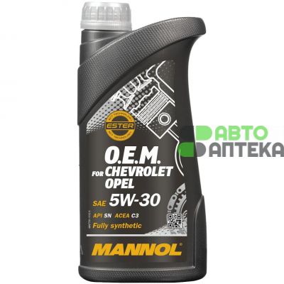 Автомобільна моторна олива MANNOL Energy Formula OP 5W-30 SN Plus 1л MN7701-1