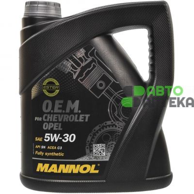 Автомобильное моторное масло MANNOL Energy Formula OP 5W-30 SN Plus 5л MN7701-5