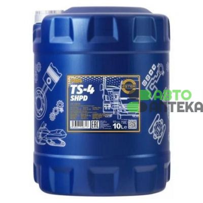 Автомобильное моторное масло MANNOL TRUCK SPECIAL 15w40 10л MN7104-10