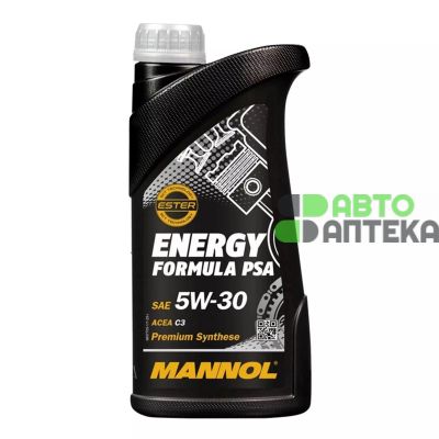 Автомобильное моторное масло MANNOL Energy Formula PSA 5W-30 1л MN7703-1