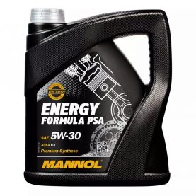 Автомобильное моторное масло MANNOL Energy Formula PSA 5W-30 4л MN7703-4