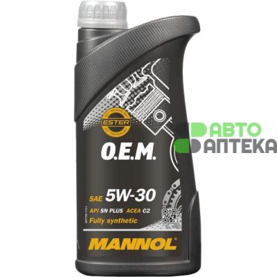 Автомобильное моторное масло MANNOL 5W-30 1л MN7709-1