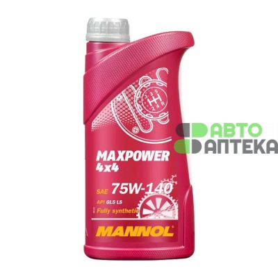 Масло трансмиссионное MANNOL Maxpower 75W-140 1л MN8102-1