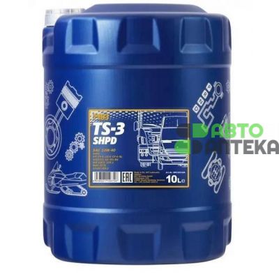 Автомобильное моторное масло MANNOL TRUCK SPECIAL 10w40 10л MN7103-10