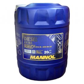 Автомобильное моторное масло MANNOL Diesel Extra 10w-40 20л