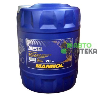 Автомобильное моторное масло MANNOL Diesel 15w-40 20л
