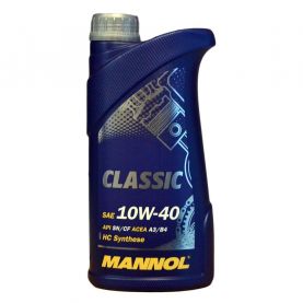 Автомобільне моторне масло MANNOL Classic 10w-40 1л