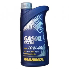 Автомобільне моторне масло MANNOL Gasoil Extra 10w-40 1л
