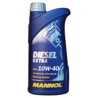 Автомобильное моторное масло MANNOL Diesel Extra 10w-40 1л