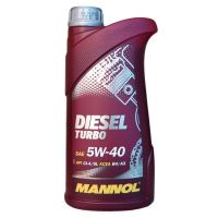 Автомобильное моторное масло MANNOL Diesel Turbo 5W-40 1л