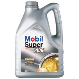 Автомобильное моторное масло Mobil Super 3000 EU 5W-40 5л